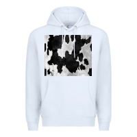 White Black White Cowhide Tumbler Premium Hoodie - CowCowDesign