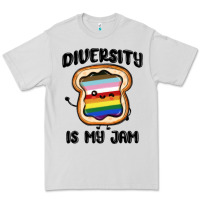 Dove Grey diversity is my jam Premium Tee - MaliasSmallBusiness