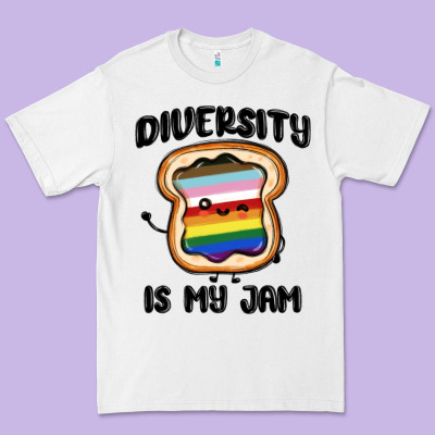 Diversity Is My Jam Premium Tee Designed By Maliassmallbusiness