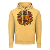 Vintage Mustard pumpkin sunflower Vintage Hoodie - RanaPortraitStore