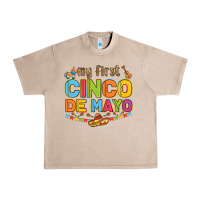 French Oak my first cinco de mayo Urban Heavy Tee - LillyAllenDesigns