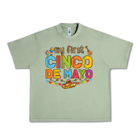 Oil Green my first cinco de mayo Urban Heavy Tee - LillyAllenDesigns