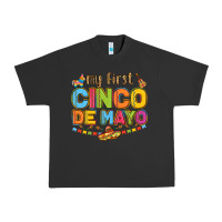 Pigment Black my first cinco de mayo Urban Heavy Tee - LillyAllenDesigns