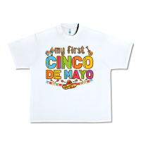 White my first cinco de mayo Urban Heavy Tee - LillyAllenDesigns
