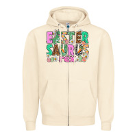 Sandshell Easter Saurus Nurse Easter Day Zipper Hoodie - HowdyJamesFarm