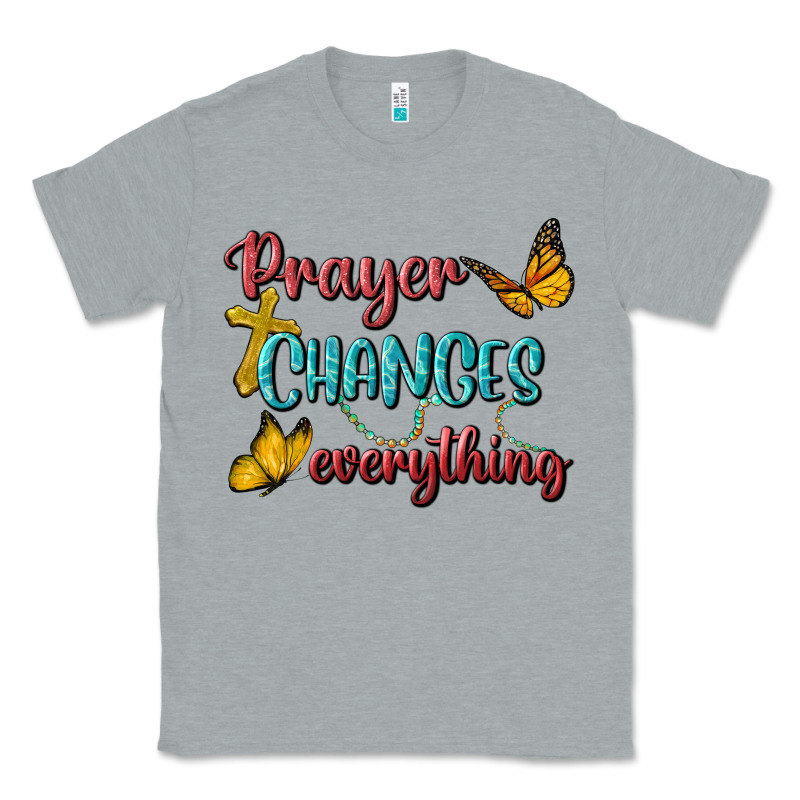 Prayer Changes Everything Classic Tee by BundleAndBundleShop | Teevron