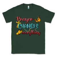 Sports Green Prayer Changes Everything Classic Tee - BundleAndBundleShop