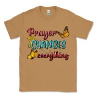 Toasted Coconut Prayer Changes Everything Classic Tee - BundleAndBundleShop