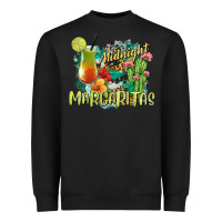 Black Midnight Margaritas Heavyweight Sweatshirt - texasbilliewilder