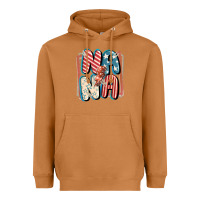 Meerkat 4th of July nana with lightning bolt Heavyweight Hoodie - FaDigitalArtStudio