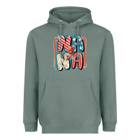 Sage 4th of July nana with lightning bolt Heavyweight Hoodie - FaDigitalArtStudio