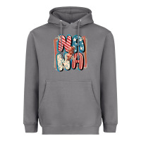 Storm 4th of July nana with lightning bolt Heavyweight Hoodie - FaDigitalArtStudio