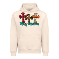 Sandshell merry Christmas cross Urban Hoodie - CowhideDigitalArt
