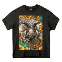 Asphalt Western Navajo Churro Sheep Heavy Core Tee - LillyAllenDesigns