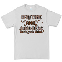 Dove Grey caffeine & kindness Premium Tee - MaliasSmallBusiness