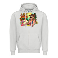 Dove Grey I just smile and say god bless Zipper Hoodie - HowdyJamesFarm