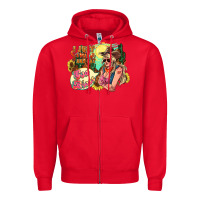Red I just smile and say god bless Zipper Hoodie - HowdyJamesFarm