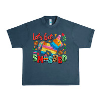 Midnight Navy let's get smashed Urban Heavy Tee - LillyAllenDesigns