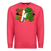 Cardinal Irish flag shamrock St. Patricks Day Premium Sweatshirt - FaDigitalArtStudio