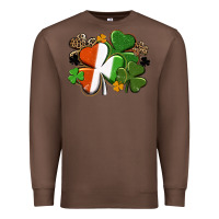 Chestnut Irish flag shamrock St. Patricks Day Premium Sweatshirt - FaDigitalArtStudio