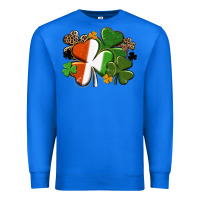 True Royal Irish flag shamrock St. Patricks Day Premium Sweatshirt - FaDigitalArtStudio