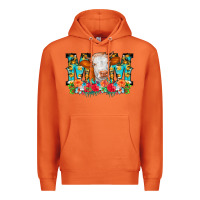 Carrot Mom Cow Flowers Premium Hoodie - CowCowDesign