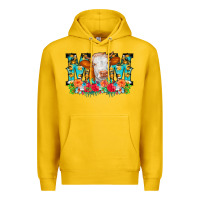Lemon Mom Cow Flowers Premium Hoodie - CowCowDesign