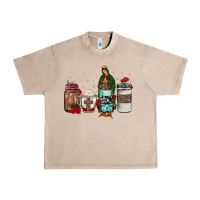 French Oak our lady of guadalupe coffee Urban Heavy Tee - JahusDesignShop