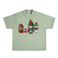 Oil Green our lady of guadalupe coffee Urban Heavy Tee - JahusDesignShop