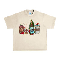 Sandshell our lady of guadalupe coffee Urban Heavy Tee - JahusDesignShop