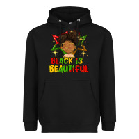 Black black is beautiful Heavyweight Hoodie - FaDigitalArtStudio