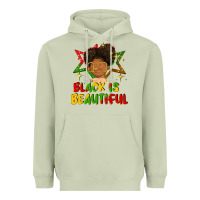 Matcha black is beautiful Heavyweight Hoodie - FaDigitalArtStudio