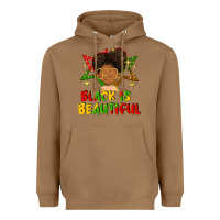 Toasted Coconut black is beautiful Heavyweight Hoodie - FaDigitalArtStudio