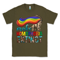 Army Green Lgbtq Make Homophobia Extinct Classic Tee - BundleAndBundleShop