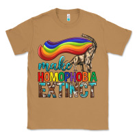 Toasted Coconut Lgbtq Make Homophobia Extinct Classic Tee - BundleAndBundleShop