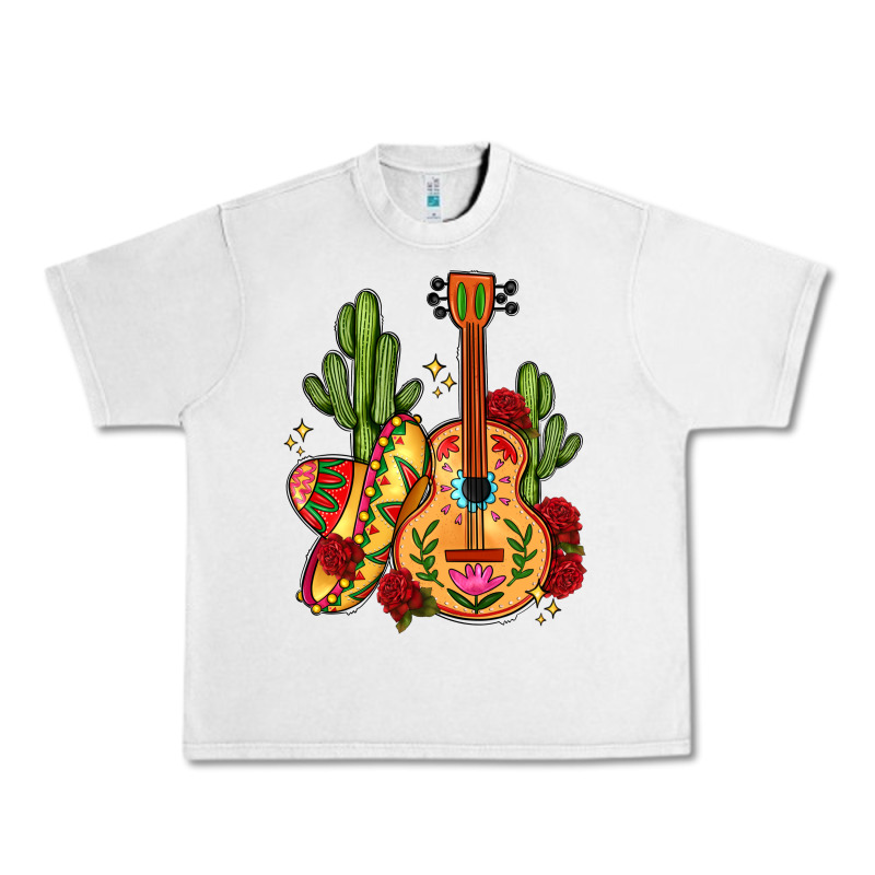 Mexican Guitar Urban Heavy Tee by LillyAllenDesigns | Teevron