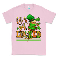 Bubblegum Pink lets get lucked up st patricks Classic Tee - LillyAllenDesigns