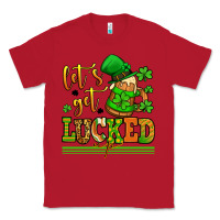 Red lets get lucked up st patricks Classic Tee - LillyAllenDesigns