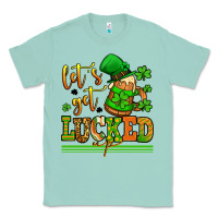 Seafoam lets get lucked up st patricks Classic Tee - LillyAllenDesigns
