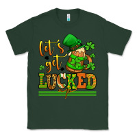 Sports Green lets get lucked up st patricks Classic Tee - LillyAllenDesigns