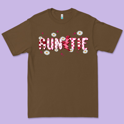 Auntie Premium Tee Designed By Maliassmallbusiness