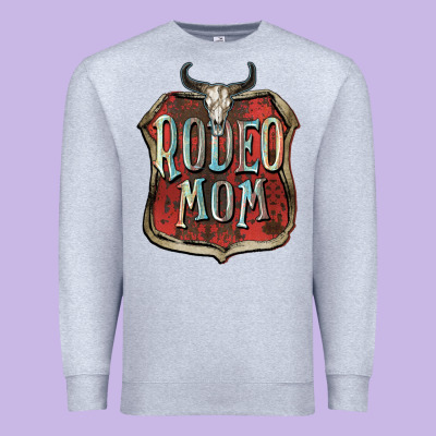 Rodeo Mom Mother's Day Premium Sweatshirt Designed By Fadigitalartstudio