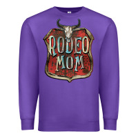 Purple Rodeo mom Mother's Day Premium Sweatshirt - FaDigitalArtStudio