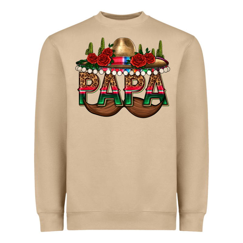 Papa Heavyweight Sweatshirt by texasbilliewilder | Teevron