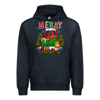 Navy merry christmas car Urban Hoodie - CowhideDigitalArt