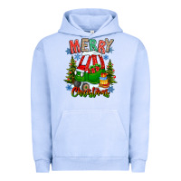 Pigment Grape Ice merry christmas car Urban Hoodie - CowhideDigitalArt