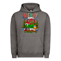 Pigment Tornado merry christmas car Urban Hoodie - CowhideDigitalArt