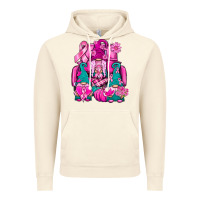 Vintage Artic Breast Cancer Gnomies Truck Vintage Hoodie - BundleAndBundleShop