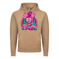 Vintage Coffee Breast Cancer Gnomies Truck Vintage Hoodie - BundleAndBundleShop
