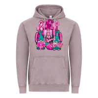 Vintage Zinc Breast Cancer Gnomies Truck Vintage Hoodie - BundleAndBundleShop